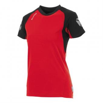 Stanno RIVA T-Shirt Damen rot - schwarz 