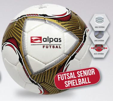 alpas FUTSAL Spielball 360gr./Gr.4 
